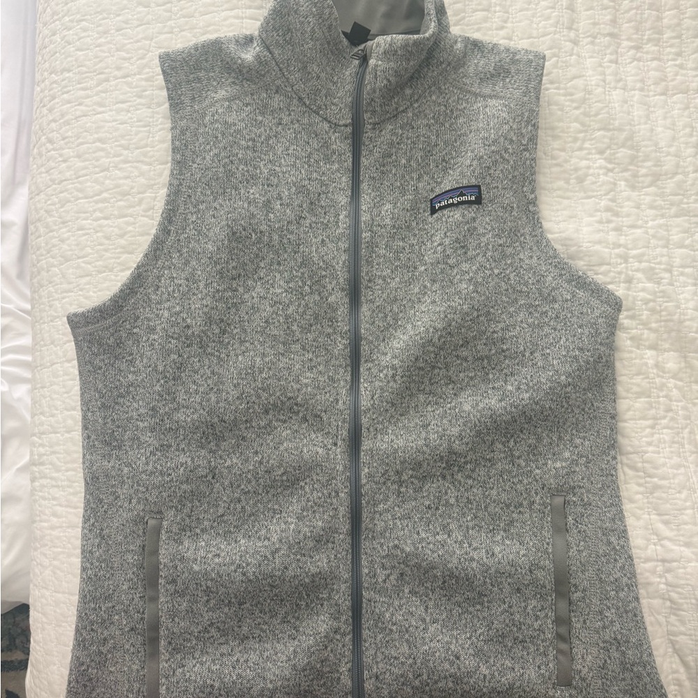 Patagonia Gray Full-Zip Vest